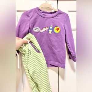 Smocked Boys Toy Story two piece set